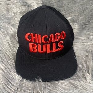 Chicago Bulls Mitchell & Ness NBA Hardwood Classics Snapback Hat Cap 100% Wool